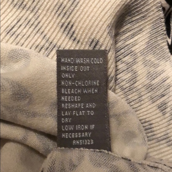 Josephine Chaus V Front Button Up Silk Sweater - Picture 6 of 7